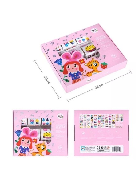 Set Stickers Uñas y Tattoos Jarmelo