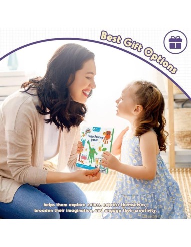 Cuaderno para pintura de dedos Jarmelo