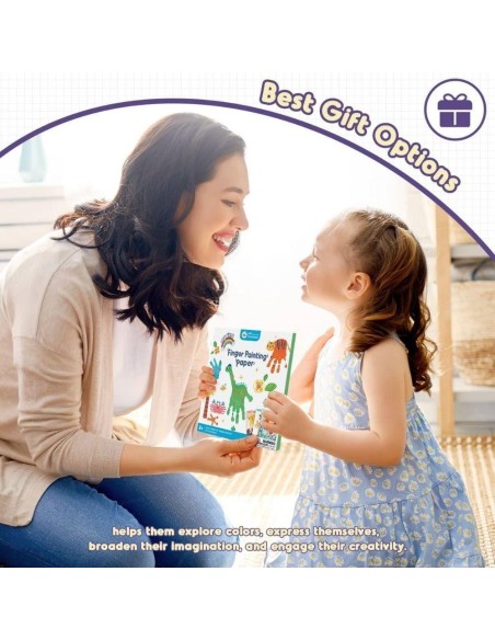 Cuaderno para pintura de dedos Jarmelo