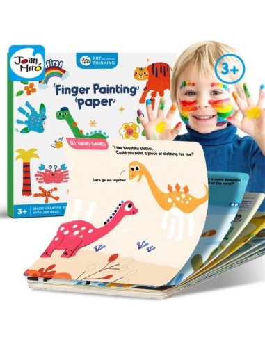 Cuaderno para pintura de dedos Jarmelo