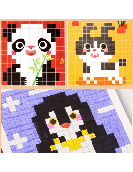 Cuaderno Pixel Art ANIMAL WORLD Jarmelo