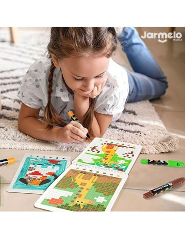 Cuaderno Pixel Art ANIMAL WORLD Jarmelo