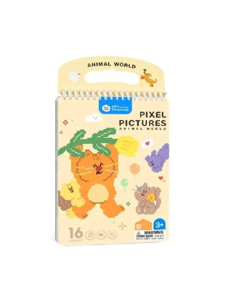 Cuaderno Pixel Art ANIMAL WORLD Jarmelo