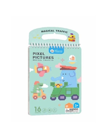 Cuaderno Pixel Art MAGICAL TRAFFIC  Jarmelo