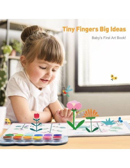 Libro creativo con pintura - A LIVELY FOREST Jarmelo