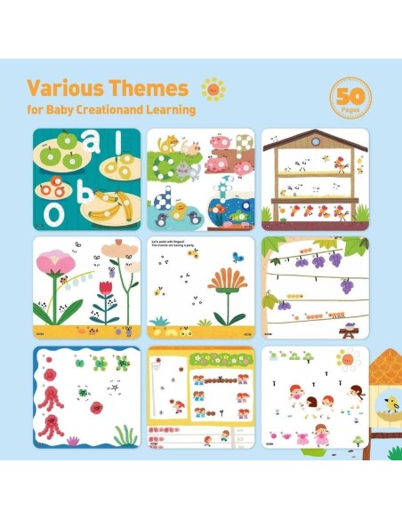 Libro creativo con pintura - A LIVELY FOREST Jarmelo