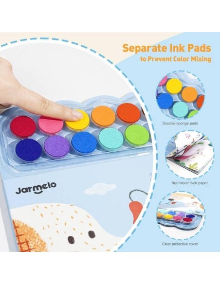 Libro creativo con pintura - A LIVELY FOREST Jarmelo