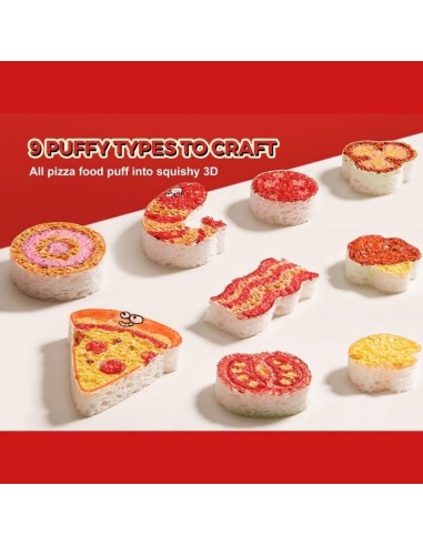 Manualidades de espuma - PIZZA Jarmelo