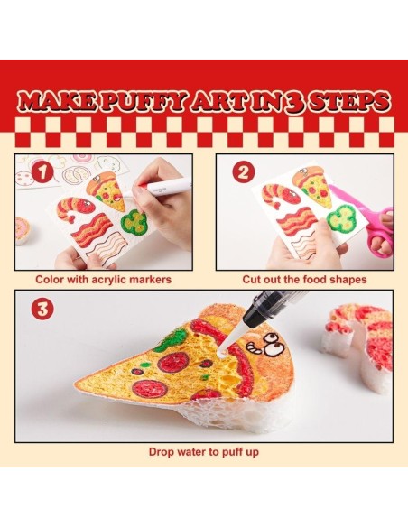 Manualidades de espuma - PIZZA Jarmelo