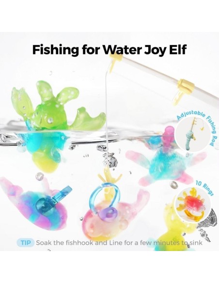 Set figuritas de gel 3D en agua Jarmelo