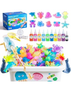 Set figuritas de gel 3D en agua Jarmelo