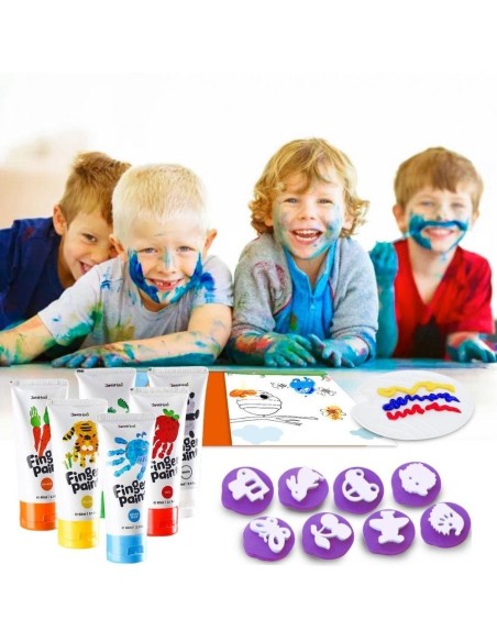Set creativo pintura de dedos - MAGIC BOX Jarmelo