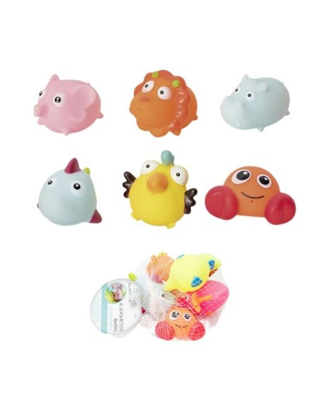 Bolsa De 6 Juguetes de Baño  Beach Olmitos