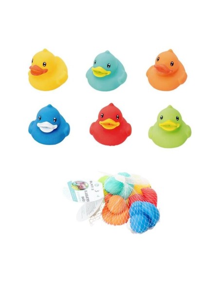 Bolsa De 6 Juguetes de Baño Ducks Olmitos