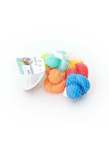 Bolsa De 6 Juguetes de Baño Ducks Olmitos