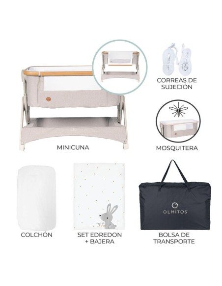 Minicuna Colecho Stella Beig Olmitos