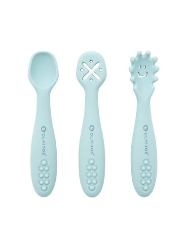 Set de Cubiertos de Aprendizaje Blue Olmitos