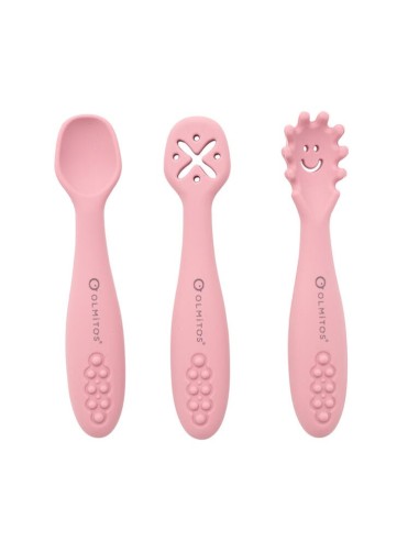 Set de Cubiertos de Aprendizaje Pink Olmitos