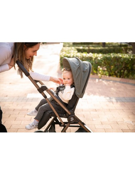 Silla de paseo Reversible Eolia Verde Olmitos