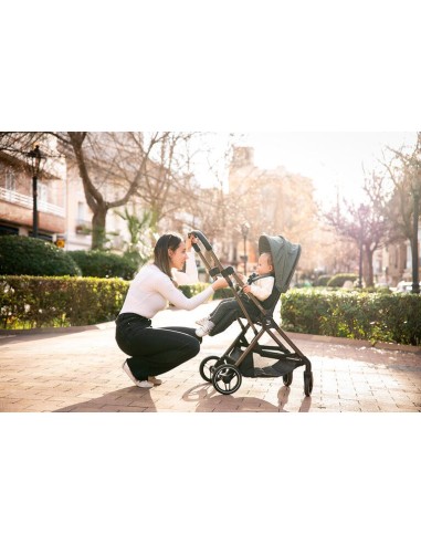 Silla de paseo Reversible Eolia Verde Olmitos