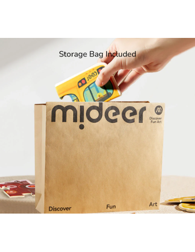 Mi primer rompecabezas 6 en 1 de Mideer: Animales de la granja