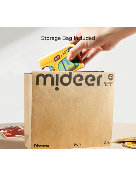 Mi primer rompecabezas 6 en 1 de Mideer: Animales de la granja