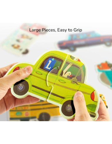 Mi primer rompecabezas 6 en 1 de Mideer: Animales de la granja