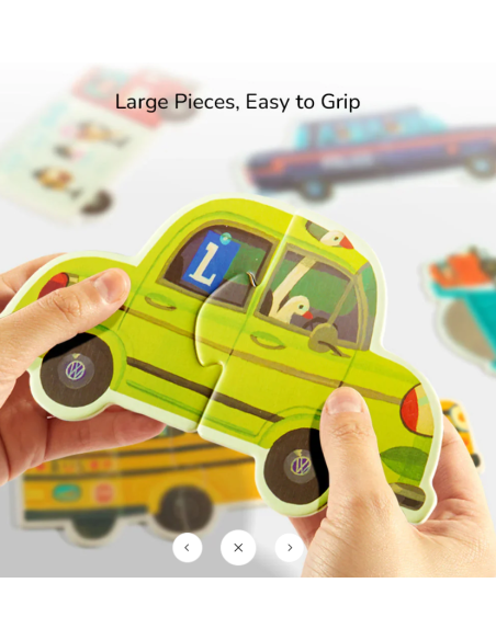 Mi primer rompecabezas 6 en 1 de Mideer: Dinosaurios