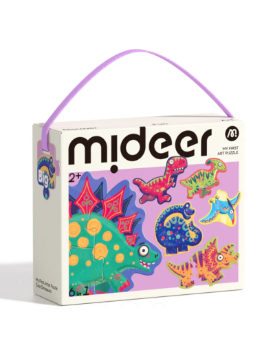 Mi primer rompecabezas 6 en 1 de Mideer: Dinosaurios