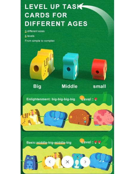 Kit de entrelazado de figuras de madera Mideer – Vehículos