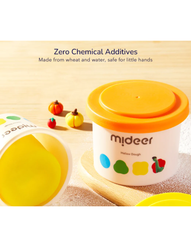 Plastilina Mideer Play-Doh – 6 colores