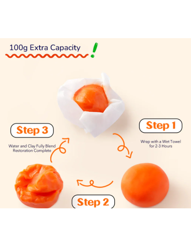 Plastilina Mideer Play-Doh – 6 colores