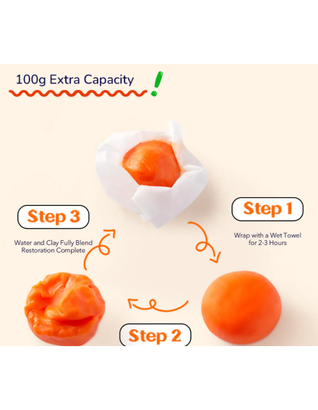 Plastilina Mideer Play-Doh – 6 colores