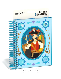 Cuaderno creativo del pequeño diseñador mideer - Aventurero