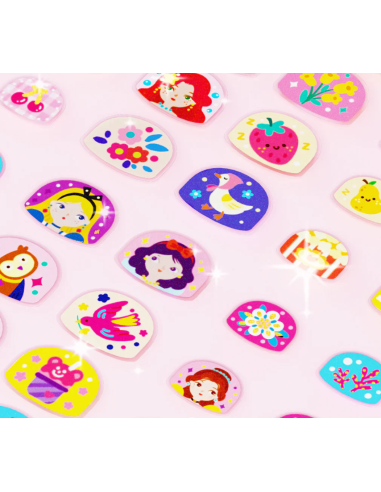 Pegatinas para uñas Mideer – Encuentro en el jardín