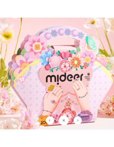 Set de tatuajes y pegatinas Mideer – Jardín de los Elfos