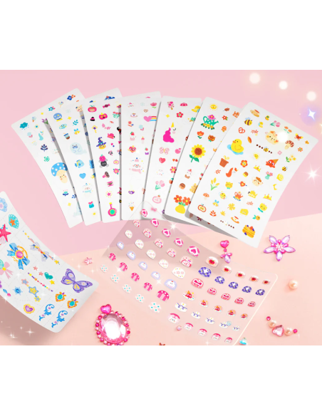 Set de tatuajes y pegatinas Mideer – Jardín de los Elfos