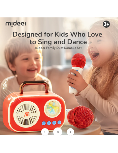 Conjunto de karaoke doble mideer