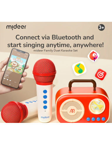 Conjunto de karaoke doble mideer