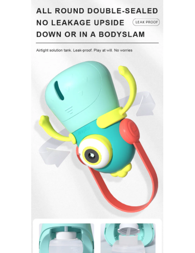 Máquina de burbujas Mideer – Monstruo de burbujas (con líquido)