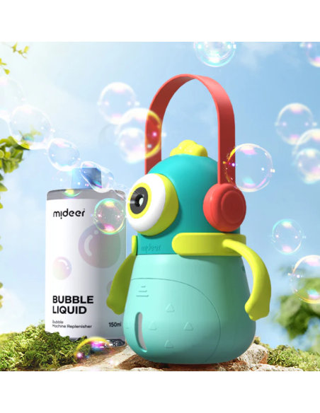 Máquina de burbujas Mideer – Monstruo de burbujas (con líquido)