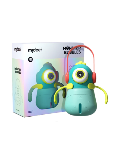 Máquina de burbujas Mideer – Monstruo de burbujas (con líquido)