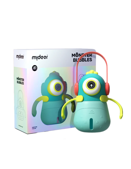 Máquina de burbujas Mideer – Monstruo de burbujas (con líquido)