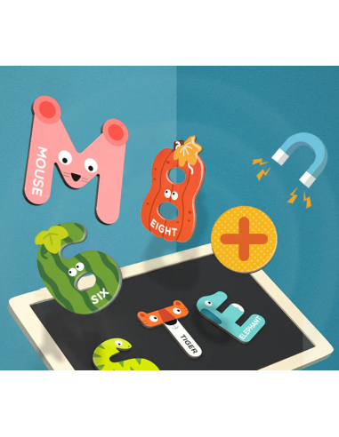 Letras magnéticas de medición Mideer