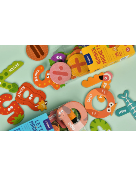 Números magnéticos de medición Mideer