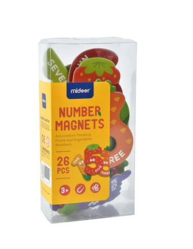 Números magnéticos de medición Mideer