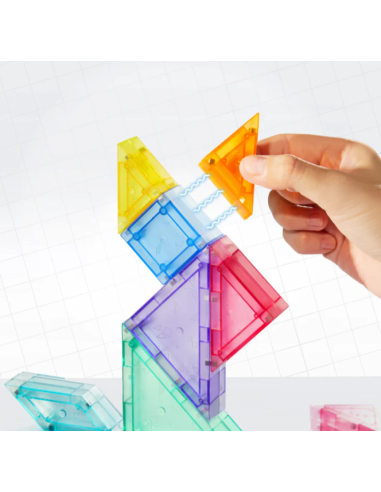 Tangram magnético 3D Mideer con reloj de arena