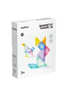 Tangram magnético 3D Mideer con reloj de arena