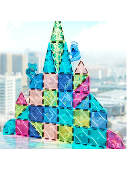 Bloques magnéticos Mideer – Animales (40 piezas)