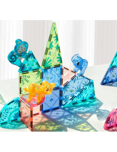 Bloques magnéticos Mideer – Animales (40 piezas)